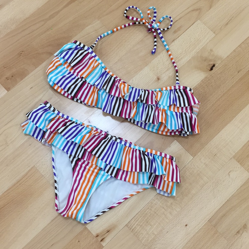 Two piece Candy stripe Bikini